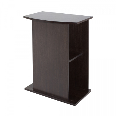 Подставка AquaPlus Ф50 венге (510х320х720) фигурная, без дверей для STD ф50